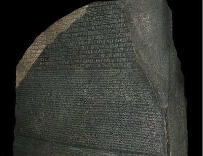 Rosetta kivi õpetas tänapäeva teadlasi hieroglüüfe lugema. Foto: Hans Hillewaert