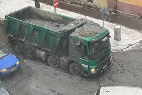 FOTOD | Üks järsk pidurdus ja plärtsti! Tallinna kesklinna ristmik oli kaetud halli ollusega
