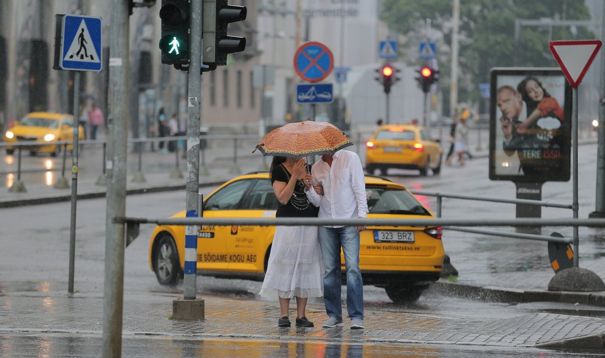 Vihmane ilm Tallinnas