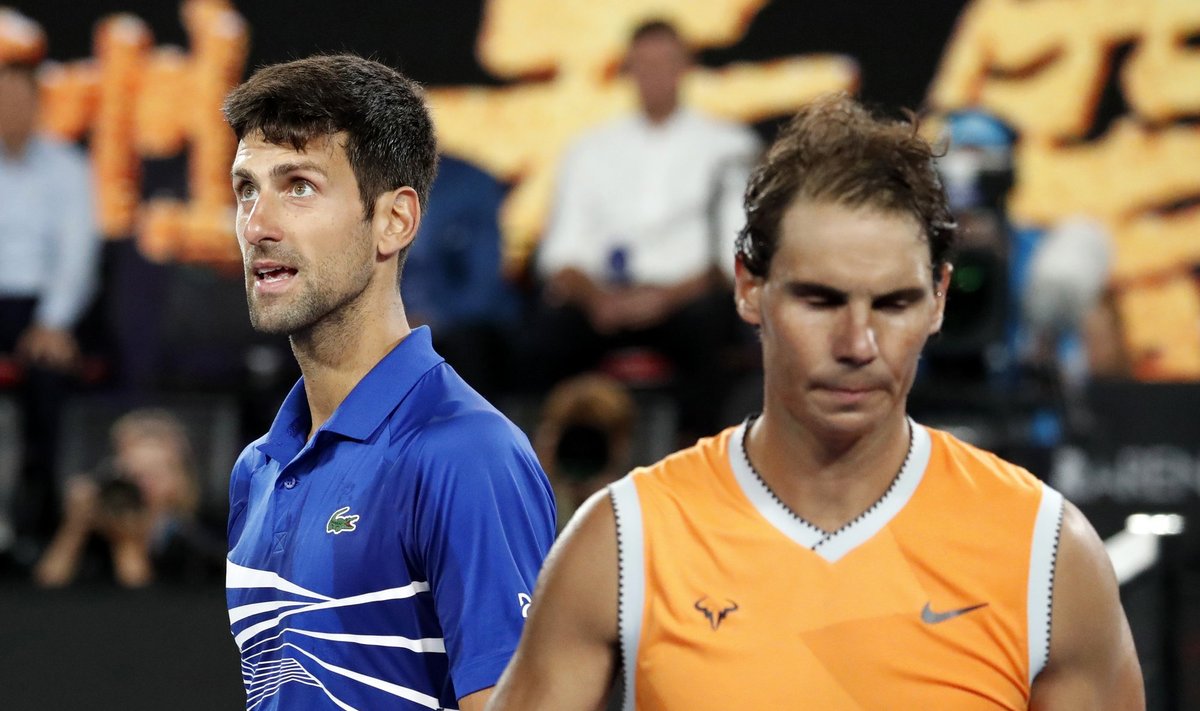 Novak Djoković ja Rafael Nadal