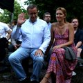 ФОТО: Президент Ильвес с беременной супругой на музыкальном фестивале Schilling