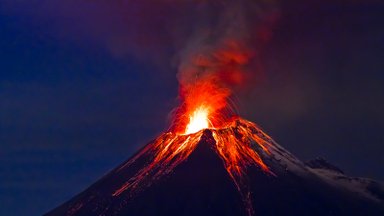 Tonga vulkaanipurske mõjud ulatusid kosmosesse