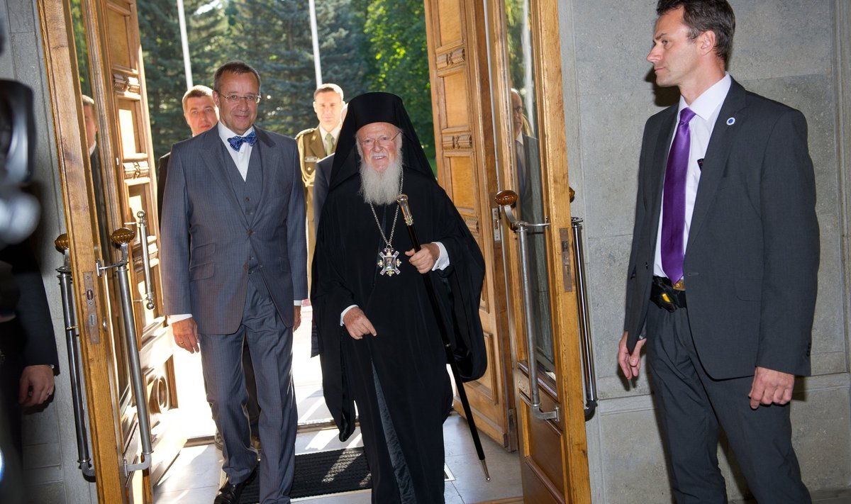 Patriarh Bartolomeus ja Toomas Hendrik Ilves
