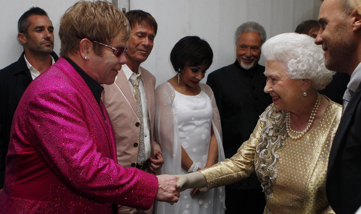 Kuninganna Elizabeth ja Elton John