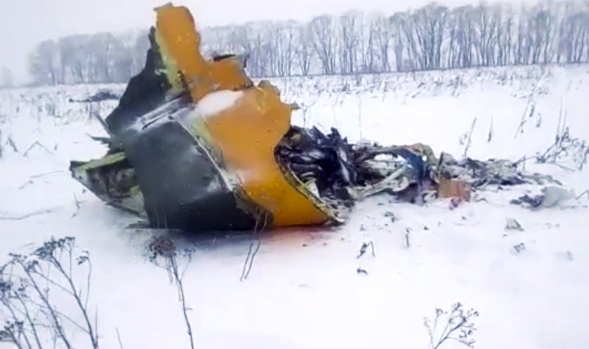 Moskva lähistel kukkus alla reisilennuk, hukkus 71 inimest