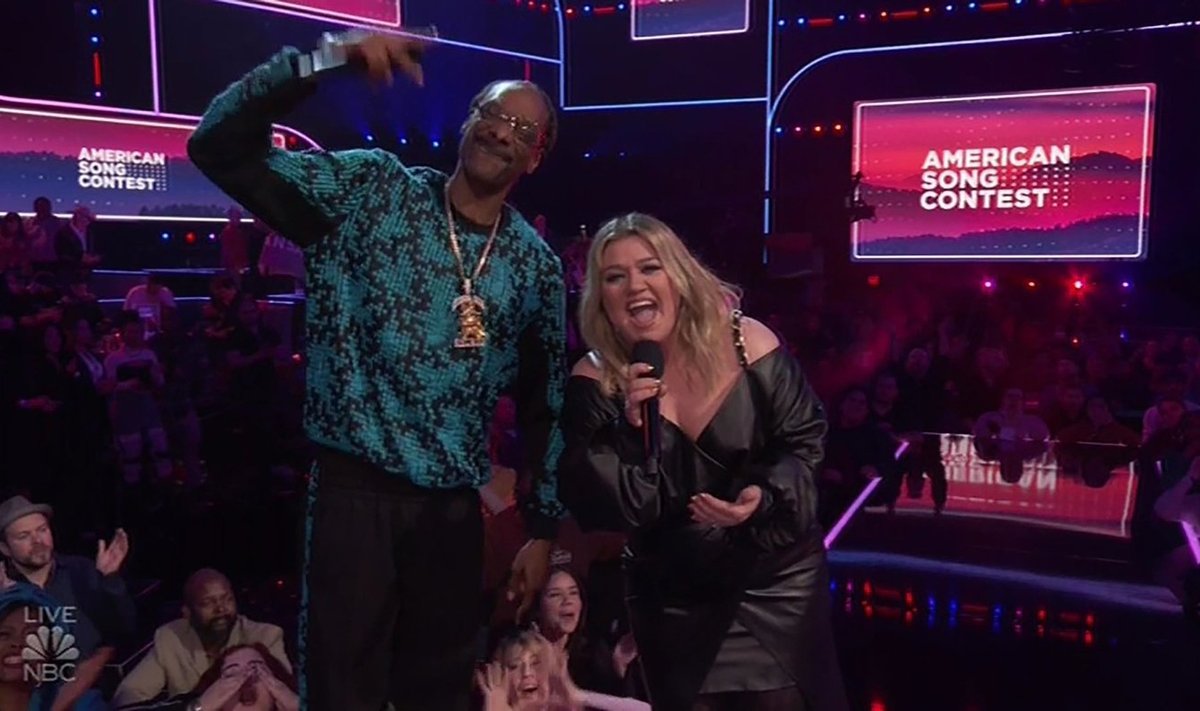 Saatejuhid Kelly Clarkson ja Snoop Dogg