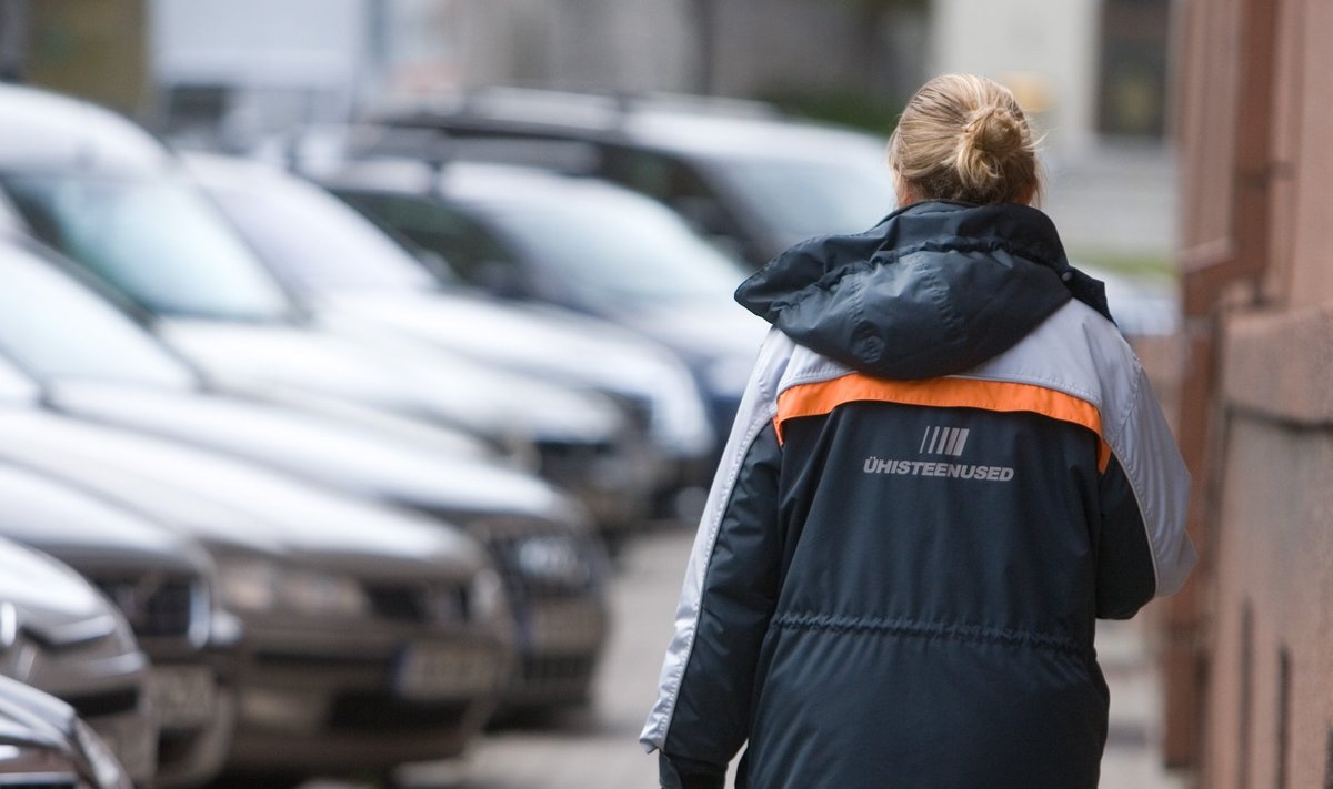 Парковочный контролер фирмы Ühisteenused