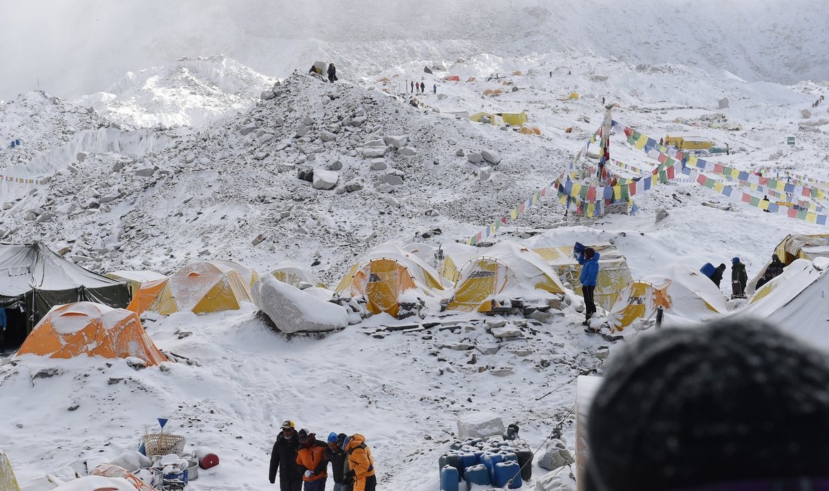 Mount Everesti baaslaager