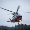 ФОТО | Полиция c помощью вертолета искала заблудившуюся в лесу женщину