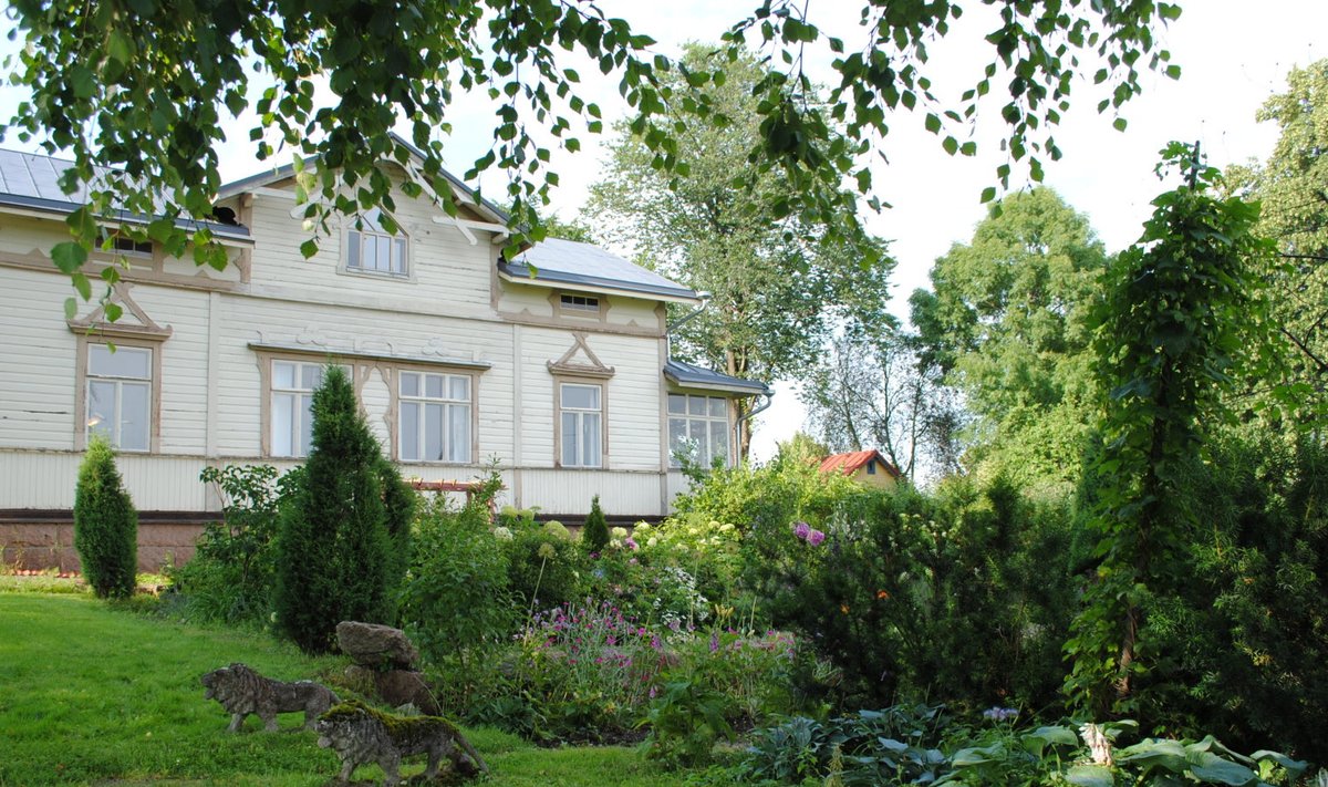 Villa Aaltonen, kus elavad Sisko Hallavainio ja eestlastelegi tuttav näitleja Risto Aaltonen