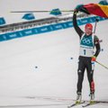FOTOD | Sakslanna Dahlmeier võitis olümpial ka jälitussõidu kulla, neli märki püsti jätnud Talihärm sai 26. koha