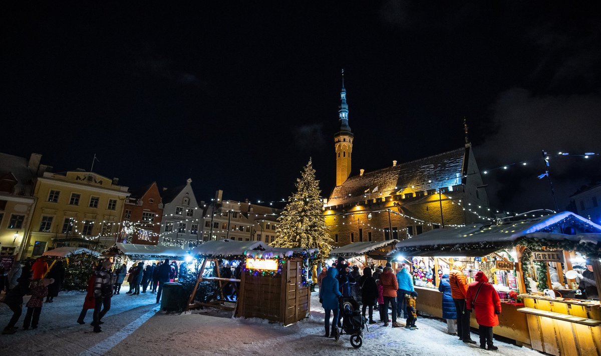 Vanalinn ja jõuluturg 26.12.2021