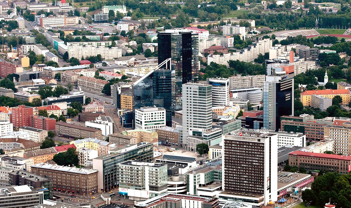 Vaade Tallinnale linnulennult. Milline tuleb kinnisvara-aasta 2016? Kas järgmisel aastal pannakse uusarendustele pidur peale?