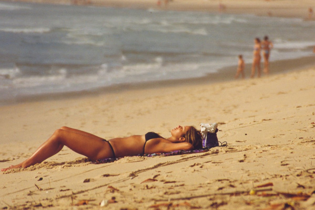 Жара пляж девушки