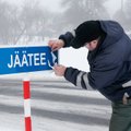 Saarlased aasivad: hiidlased asfalteerisid 20 000 euro eest Saaremaale viiva jäätee