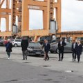 FOTOD | Muuga sadamas said endale nimed kaks massiivset konteinerkraanat