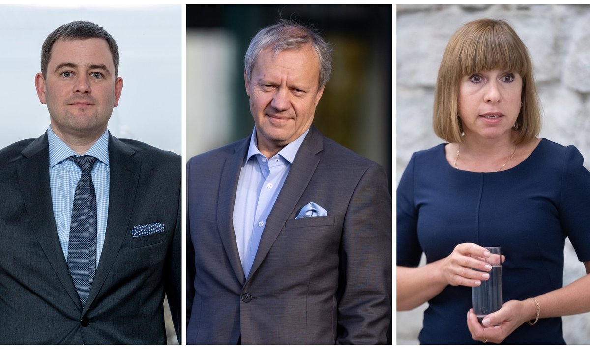 ENDISED PANGAJUHID: Robert Kitt, Priit Perens ja Ulla Ilisson kuulusid pikka aega Swedbanki juhatusse.