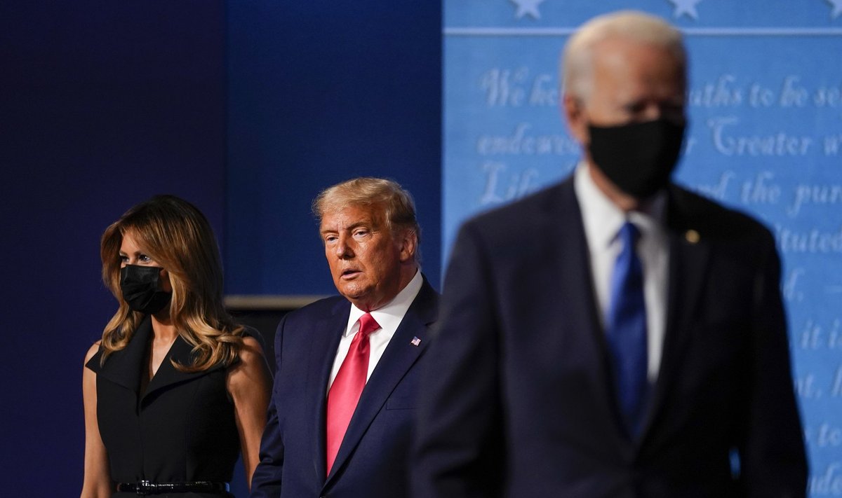 Melania Trump, Donald Trump, Joe Biden