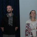 FOTOD: Oscari kandidaadiks esitatud filmi "Vehkleja" staarid Märt Avandi ja Ursula Ratasepp tutvustasid Jerevanis linateost
