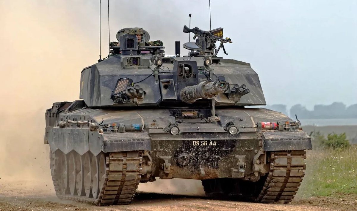 Suurbritannia valitsus arutab kümmekonna Challenger 2 tanki Ukrainale  andmist.