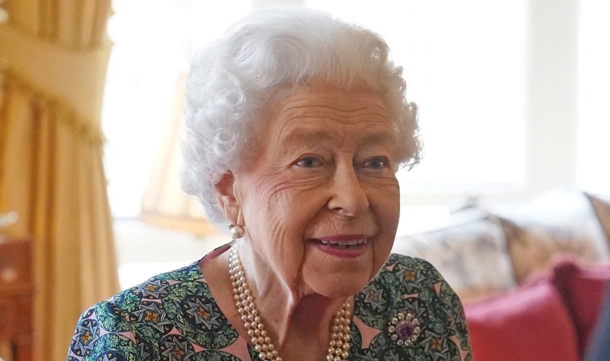 Kuninganna Elizabeth II tänasel kohtumisel.