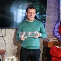 ФОТО | Васильев выиграл свой седьмой „Серебряный мяч“, Кубасова - вторую подряд награду „Анника“