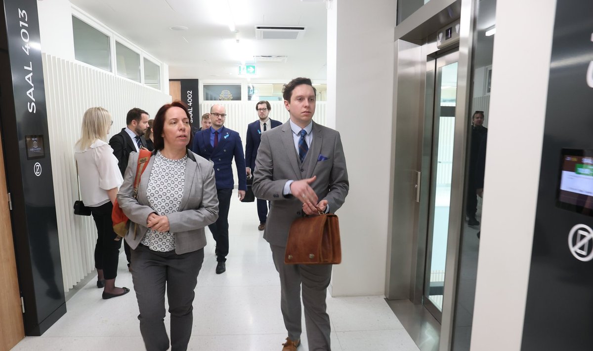 Mailis Reps ja advokaat Andri Rohtla