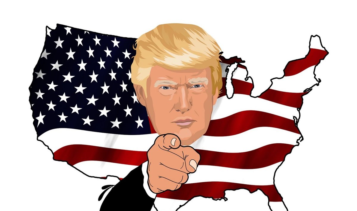 illustratiivne pilt Trumpist (Pixabay / Gerd Altmann)