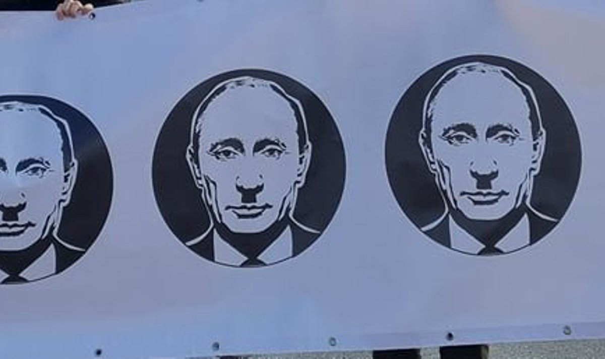 Vladimir Putini vastane plakat