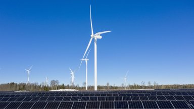 Пять турбин ветряной электростанции Пуртсе выдали в сеть первую электроэнергию
