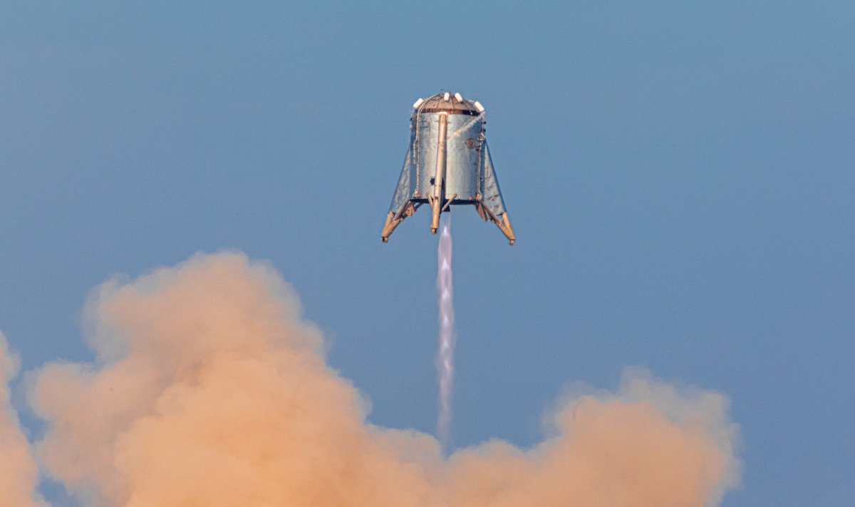 SpaceX'i Starhopper