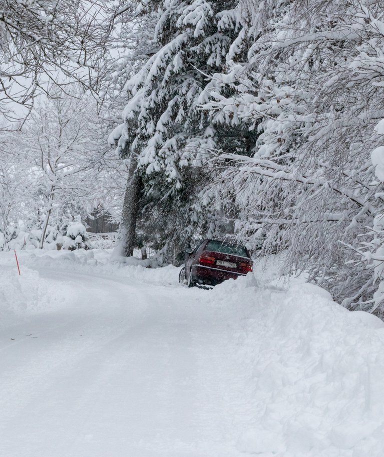Saaremaad tabas mitte ainult torm, vaid ka ebaharilik lumeuputus.