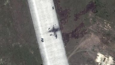 SATELLIIDIPILDID | Vene vägede kasutuses oleval Valgevene lennuväljal plahvatas objekt