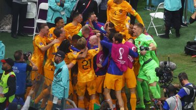BLOGI | Messi ja Co pääsesid ehmatusega: Argentina alistas MM-i veerandfinaalis penaltitega Hollandi