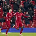 Liverpool sai fännid tagasi staadionile ning kõmmutas kohe neli väravat