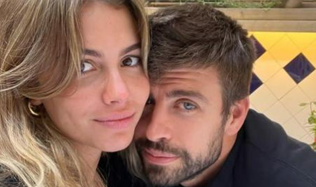 Gerard Piqué koos Clara Chia Martiga