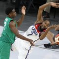 VIDEO | NBA staaridega USA korvpallikoondis sai enne Tokyo olümpiat ootamatu kaotuse