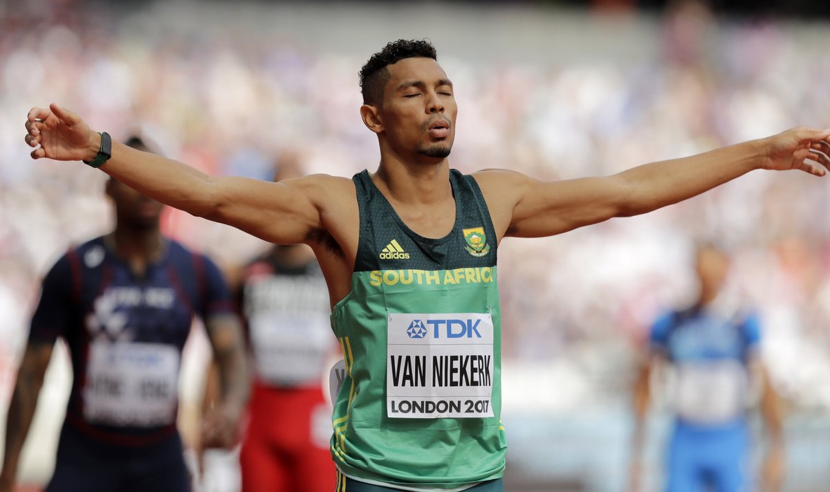 400 meetri favoriit Wayde Van Niekerk