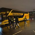 ФОТО и ВИДЕО | Пьяный водитель на автобусе Ecolines таранил LuxExpress на таллиннском автовокзале