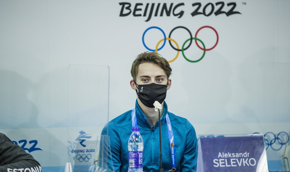 Aleksandr Selevko Pekingi olümpial.