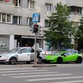 ФОТО | Дорогая стыковка: Lamborghini в центре Таллинна въехал в Volkswagen