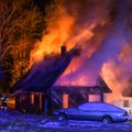 FOTOD ja VIDEO | Viljandimaal põles öösel elumaja