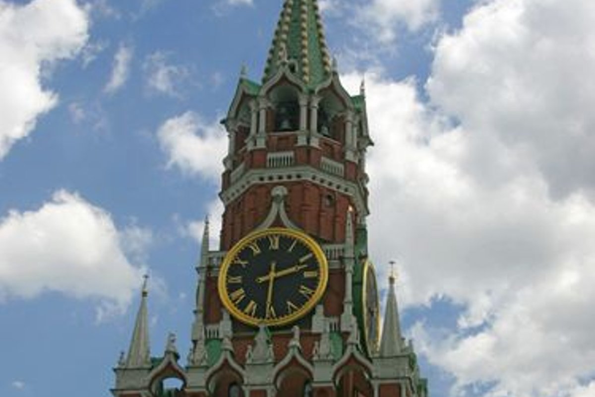 Надстройка над Спасской башней Московского Кремля