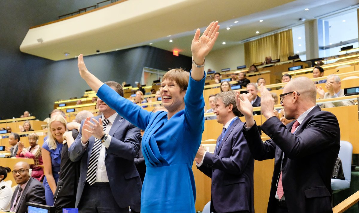 7. juunil 2019 valiti Eesti 2020.–2021. aastaks ÜRO julgeolekunõukogu liikmeks.
