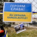 FOTOD | Viljandis püstitati parki Ukraina-teemaline meenutussein