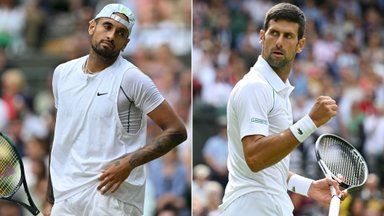Tülikirves maha maetud? Kyrgios ja Djokovic viskasid Wimbledoni finaali eel nalja: läheme ööklubisse hullu panema