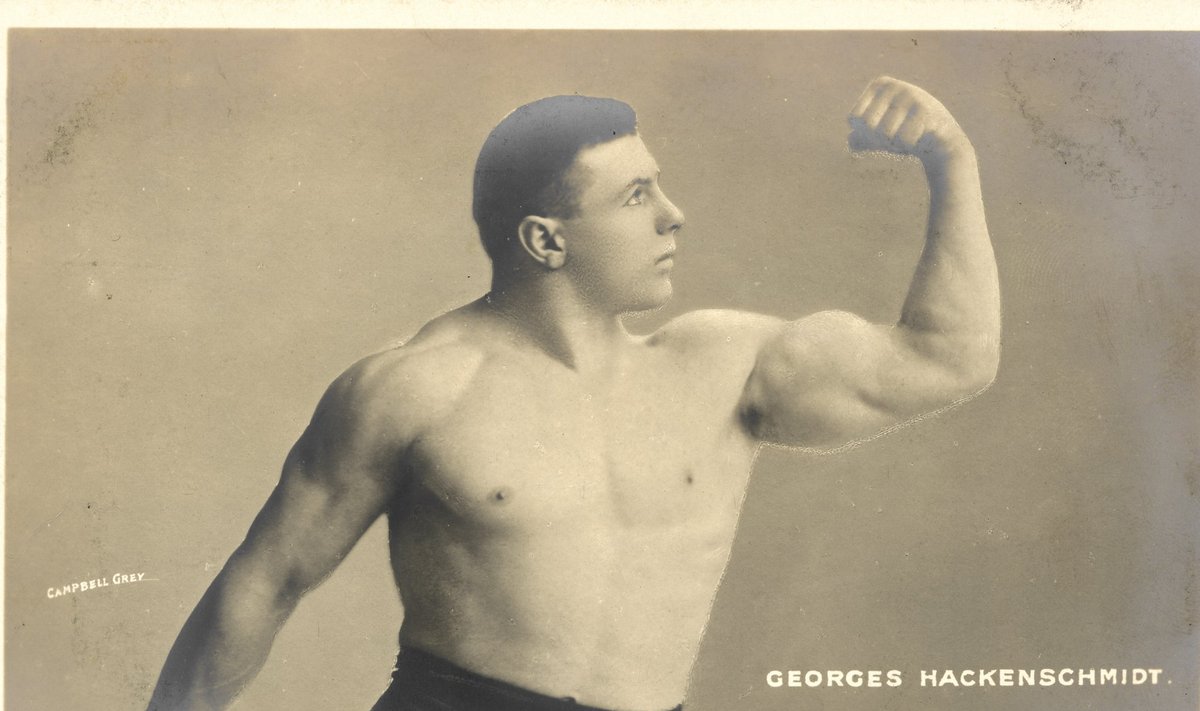 Georg Hackenschmidt ei kaotanud kümne aasta jooksul ainsatki matši.