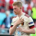 De Bruyne tähistas võiduväravat tagasihoidlikult austusest Erikseni vastu