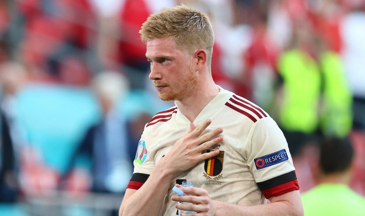 Kevin De Bruyne tõusis täna Belgia kangelaseks.