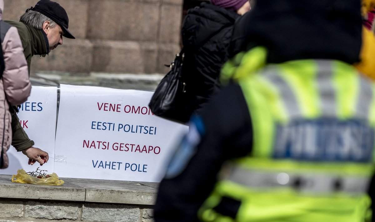 Kuigi protestijad süüdistavad Eestit "politseiriigiks" olemises, on Eesti neid kohelnud teistest Baltikumi riikidest pea tuhat korda leebemalt.